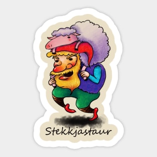 Yule lad /Santa Clause- Stekkjastaur Sticker